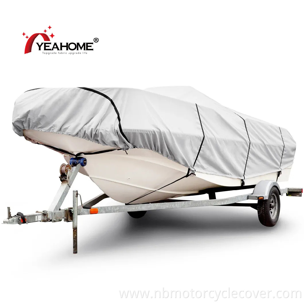 All-Season Heavy Duty Covers Anti-UV Waterproof Anti-Scratch Boat Cover